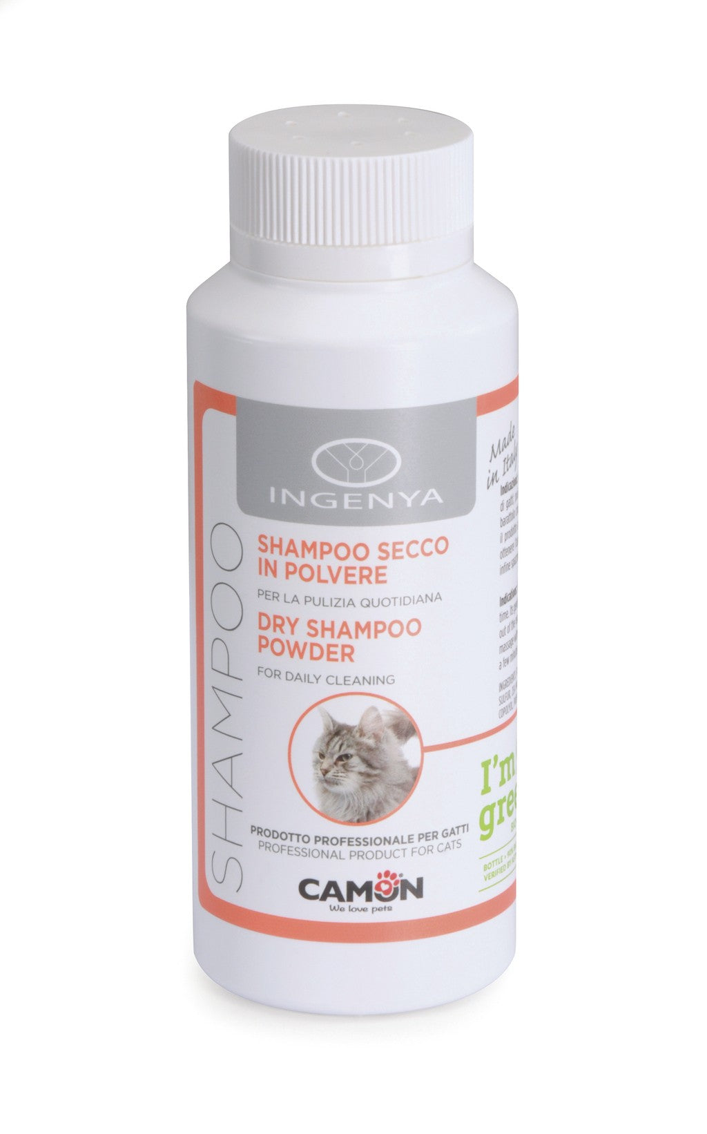 Camon Ingenya Shampoo Secco in Polvere per Gatti 150 g Camon Ingenya Shampoo Secco in Polvere per Gatti 150 g